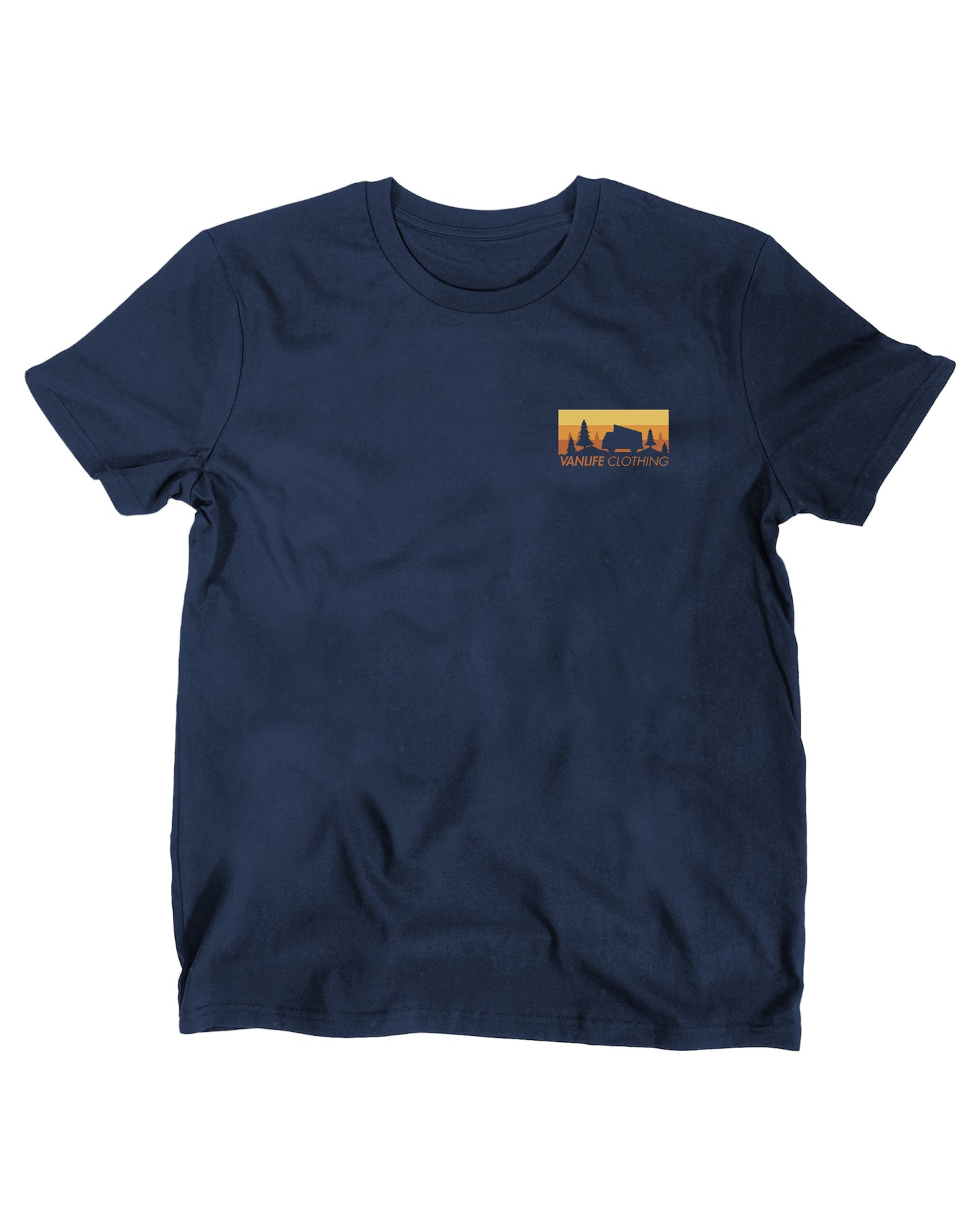 T-Shirt Alpine Navy Vanlife Clothing