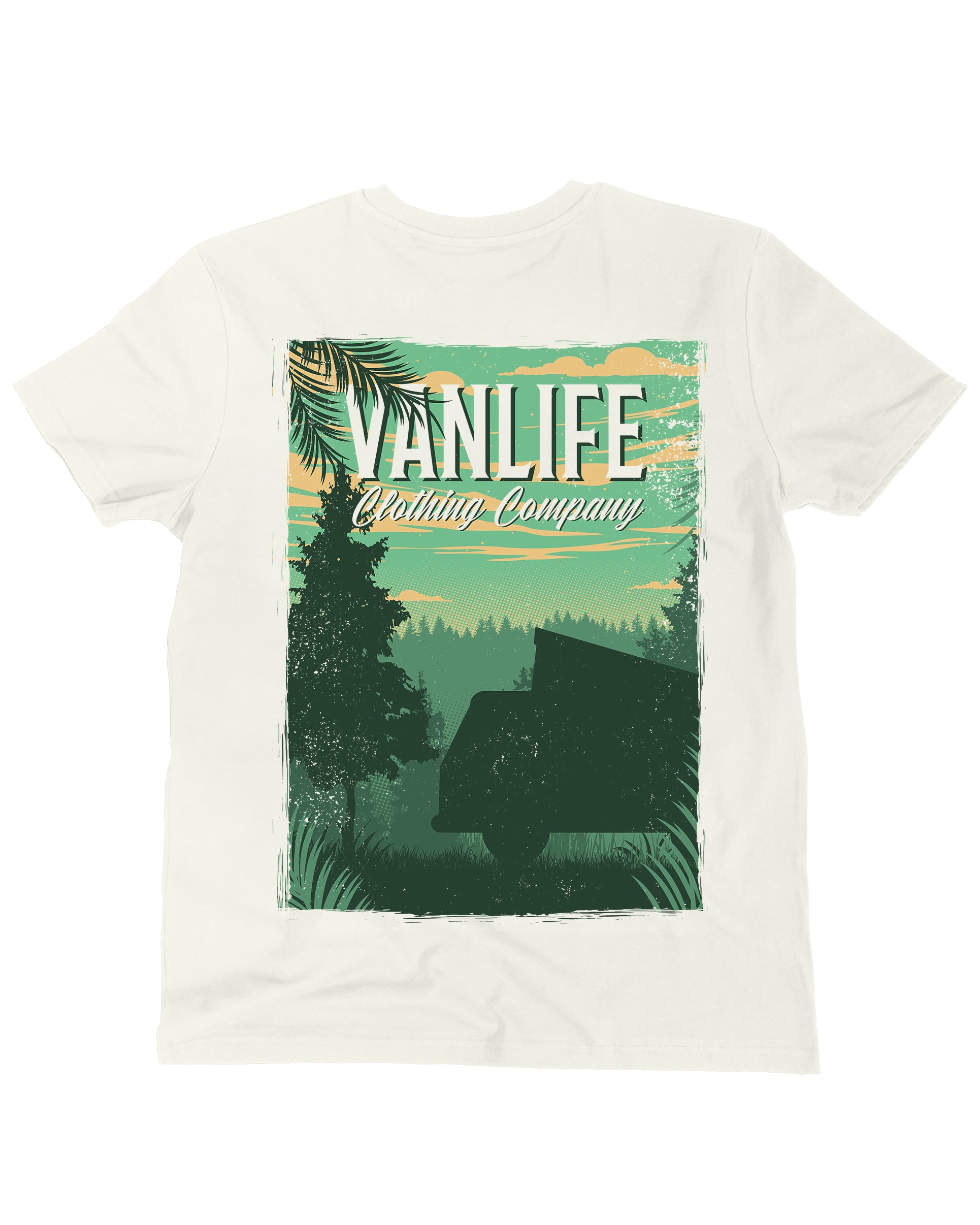 T-Shirt Gateway Vintage Weiss Vanlife Clothing