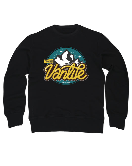 Sweatshirt Mount Vanlife Schwarz Vanlife Clothing